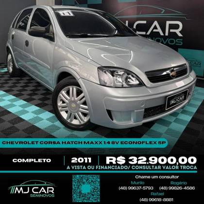 CHEVROLET CORSA 1.4 MPFI MAXX 8V FLEX 4P MANUAL CHEVROLET CORSA 1.4 MPFI MAXX 8V FLEX 4P MANUAL